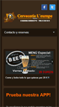 Mobile Screenshot of cervecerialeurope.com